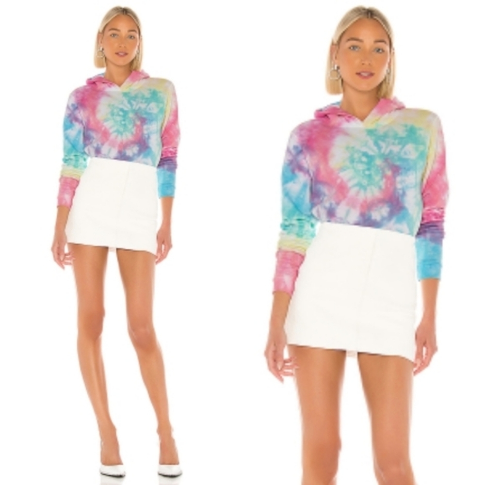 DANNIJO | hailey hand dyed hoodie in multi tie dye - Picture 9 of 13